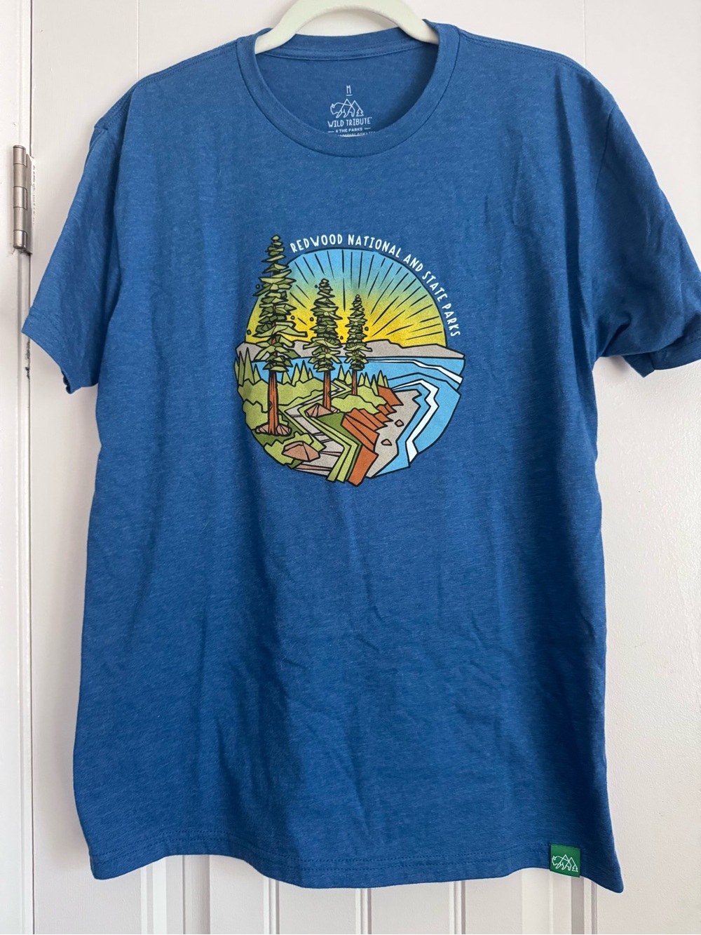 Redwood National Parks Blue Graphic Tee - Unisex